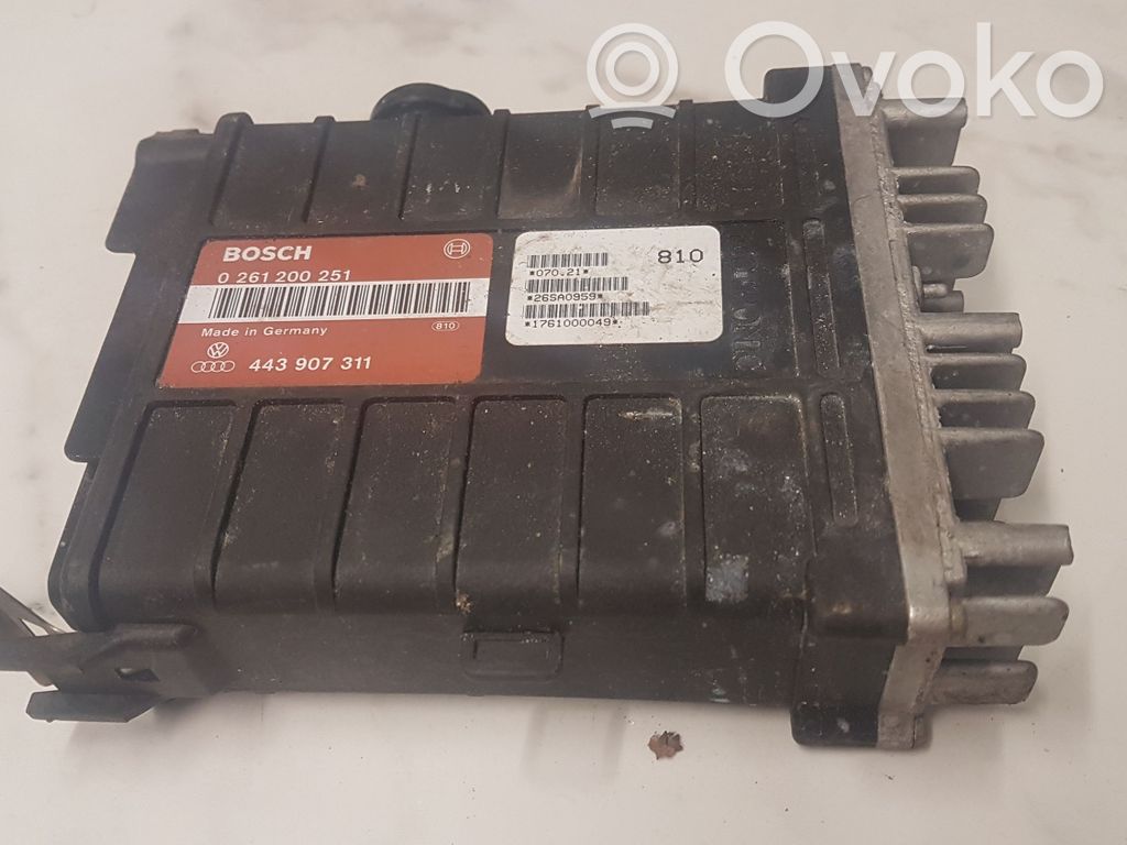 Engine control unit/module   0261200251,443907311