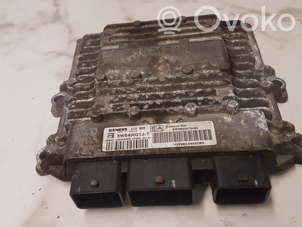 Citroen C4 I Engine control unit/module 
