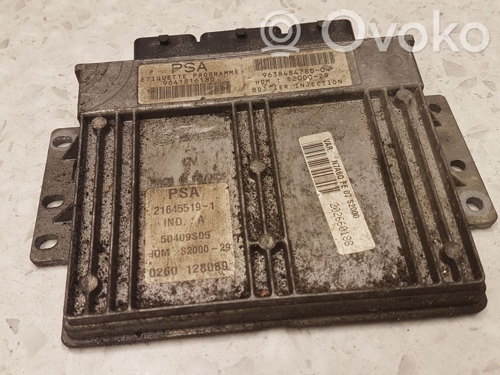 Citroen Xsara Picasso Engine control unit/module 