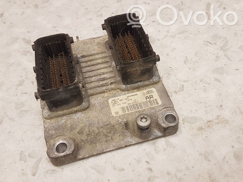 Opel Corsa C Sterownik / Moduł ECU 