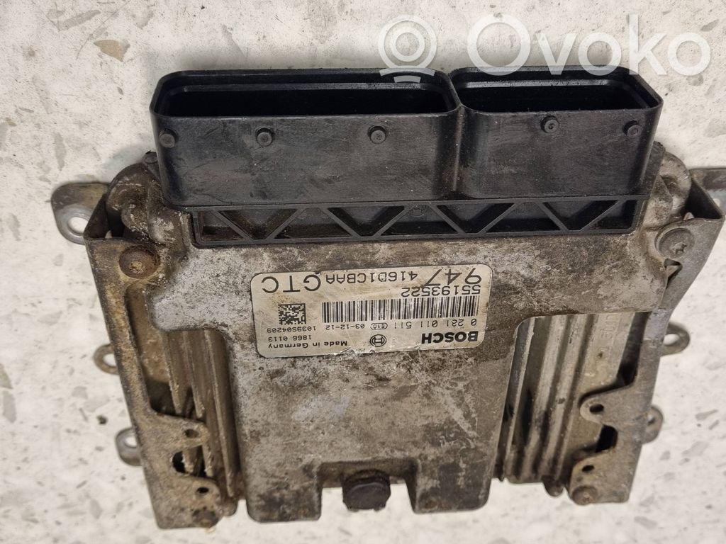 Alfa Romeo 147 Engine control unit/module 