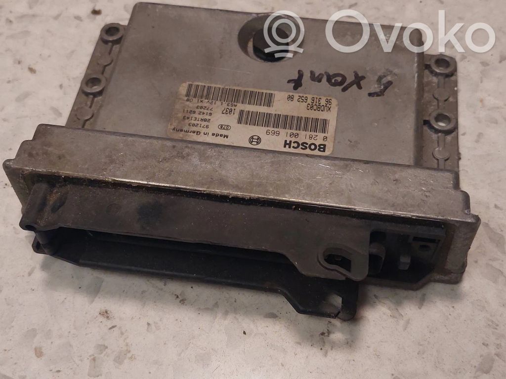 Citroen Xantia Sterownik / Moduł ECU 