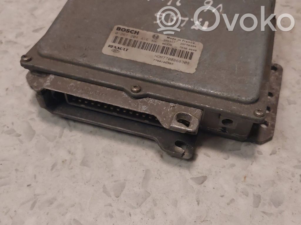 Engine control unit/module   0261204416,7700868308,7700106957