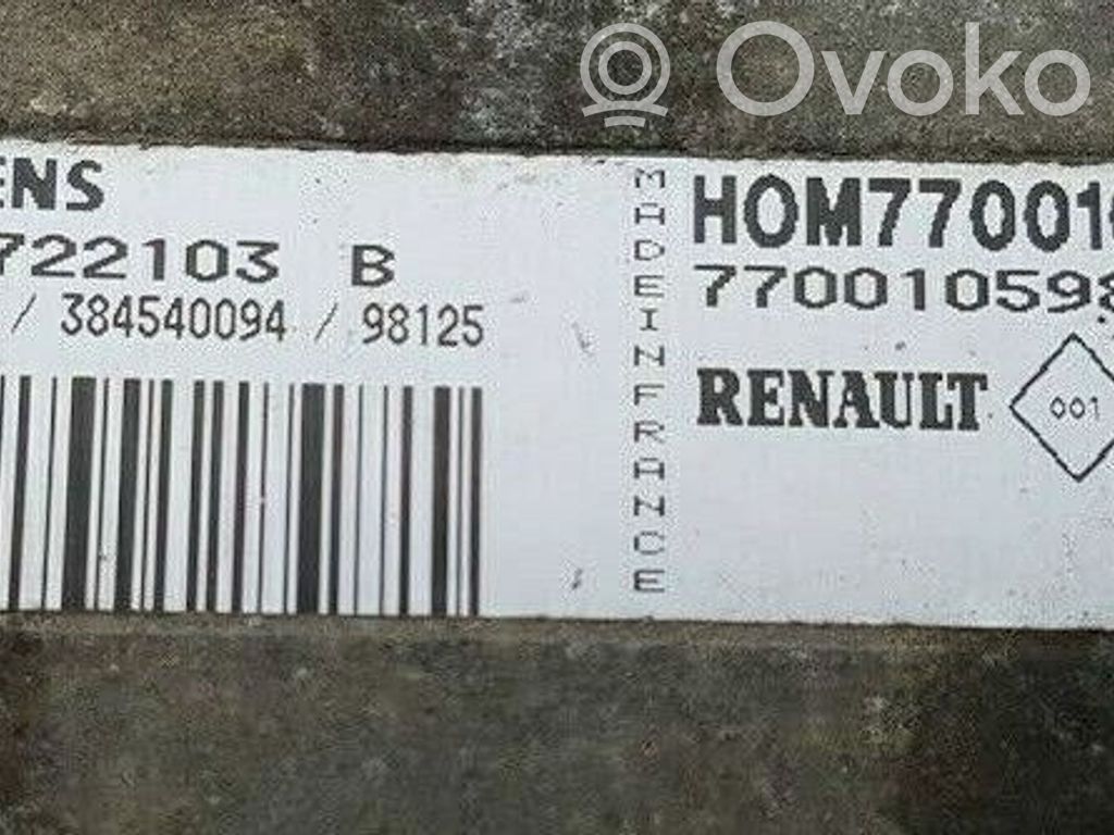 Engine control unit/module   7700105985,S113722103B