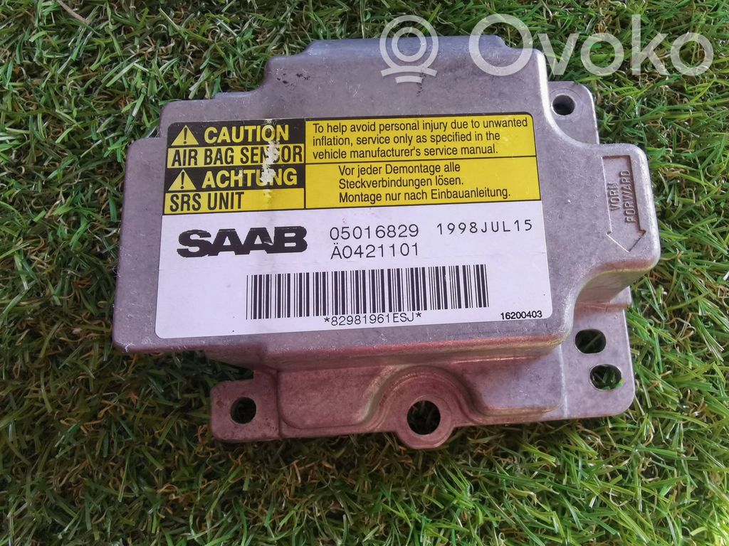 Airbag control unit/module   05016829,A0421101,1998JUL15
