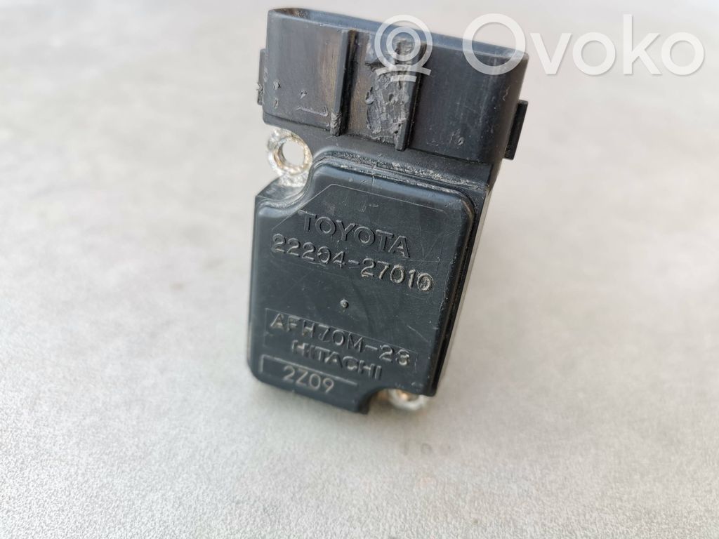 Toyota Corolla Verso E121 Mass air flow meter 