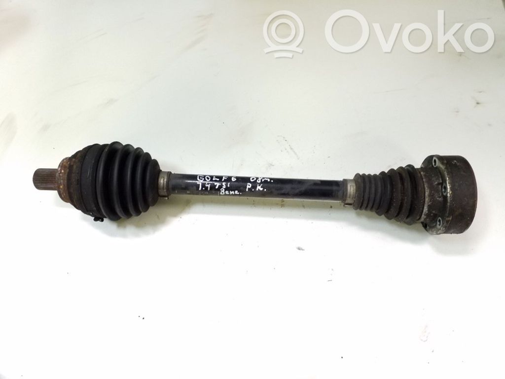 Volkswagen Golf VI Eje de transmisión delantero 