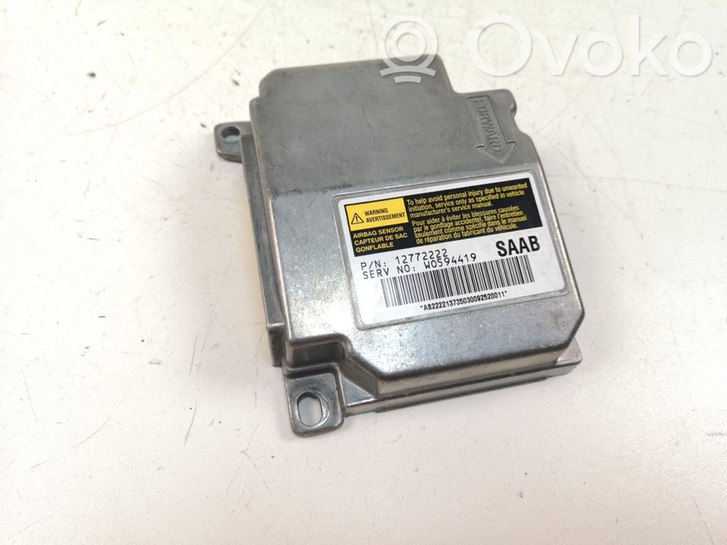 Saab 9-5 Airbag control unit/module 