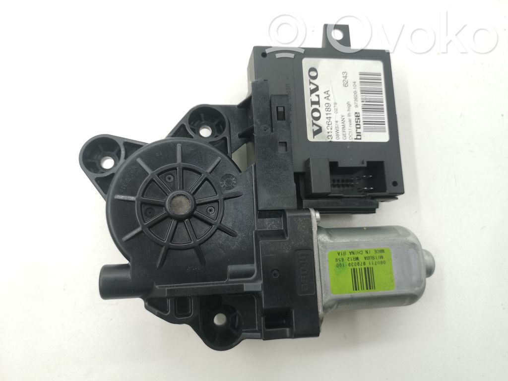 Volvo V50 Silniczek podnoszenia szyby drzwi tylnych 