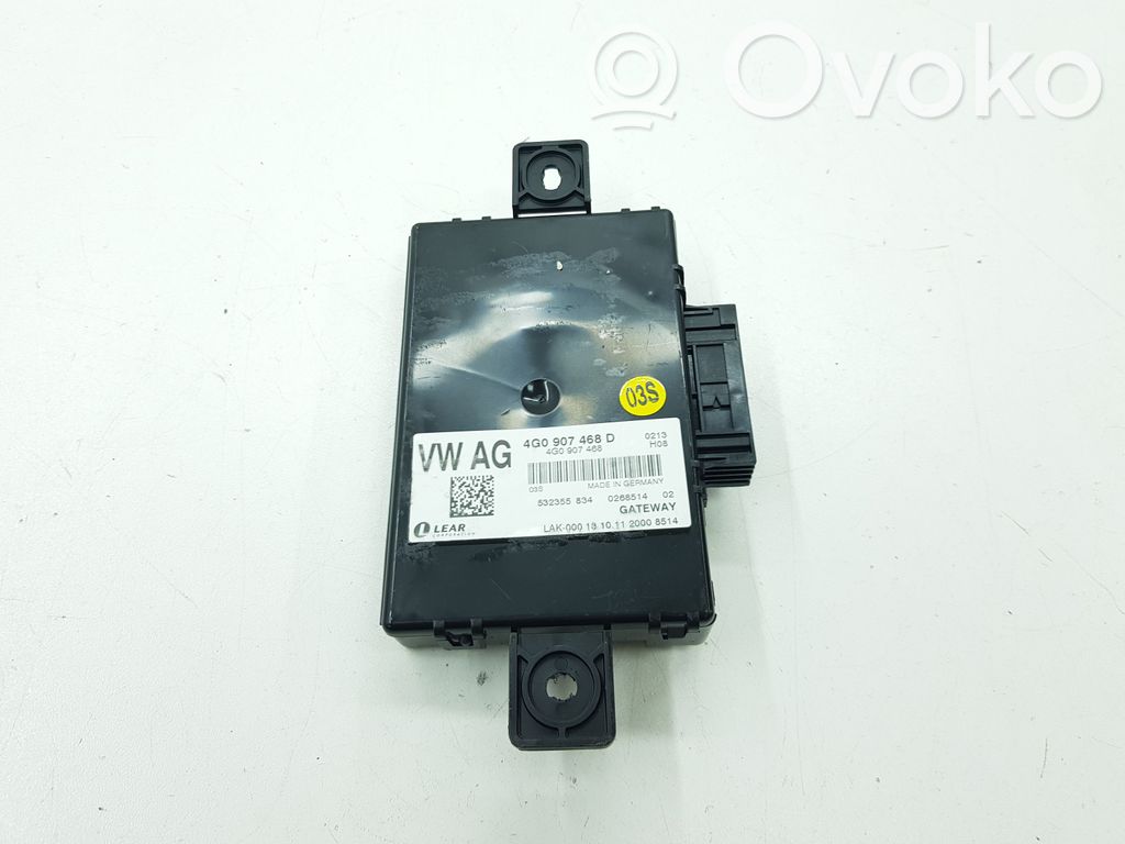 Audi A6 C7 Gateway control module 