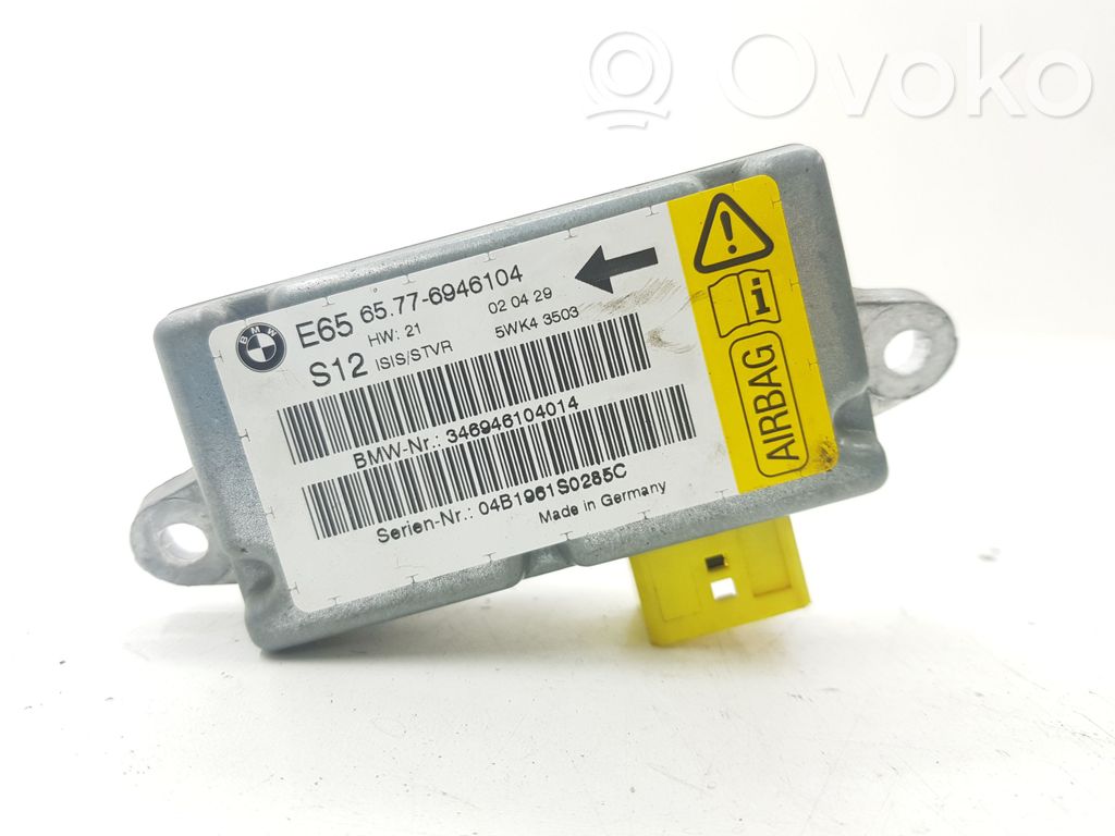 BMW 7 E65 E66 Airbag control unit/module 