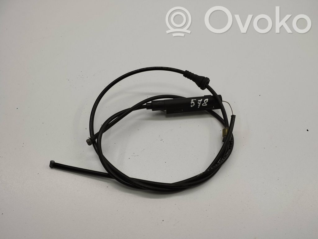 BMW 3 E46 Engine bonnet/hood lock release cable 