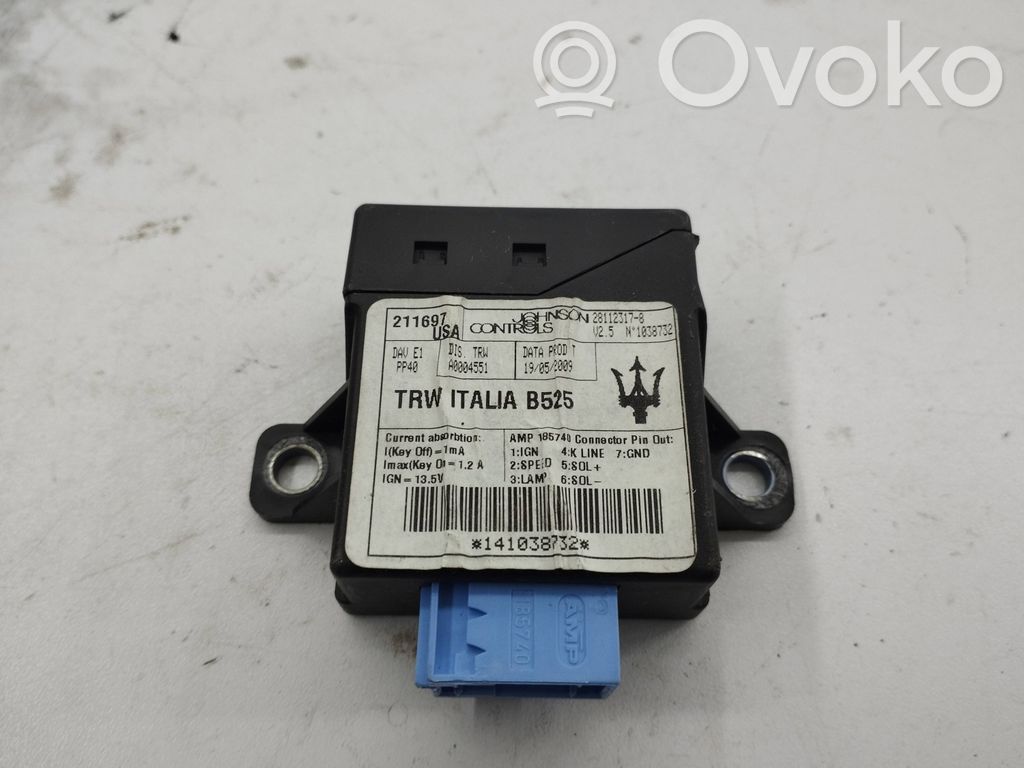 Maserati Quattroporte Other control units/modules 