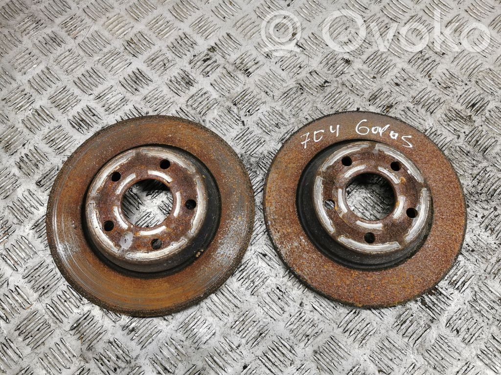 Rear brake disc