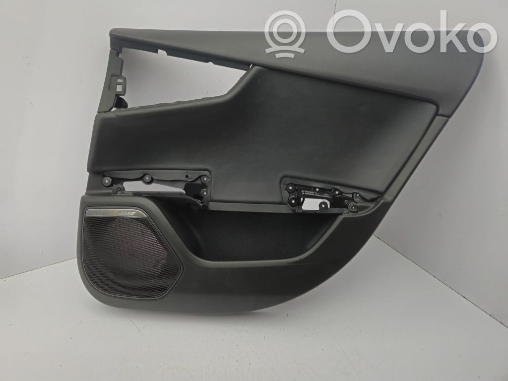 Audi A7 S7 4G Moldura del tarjetero de la puerta trasera 