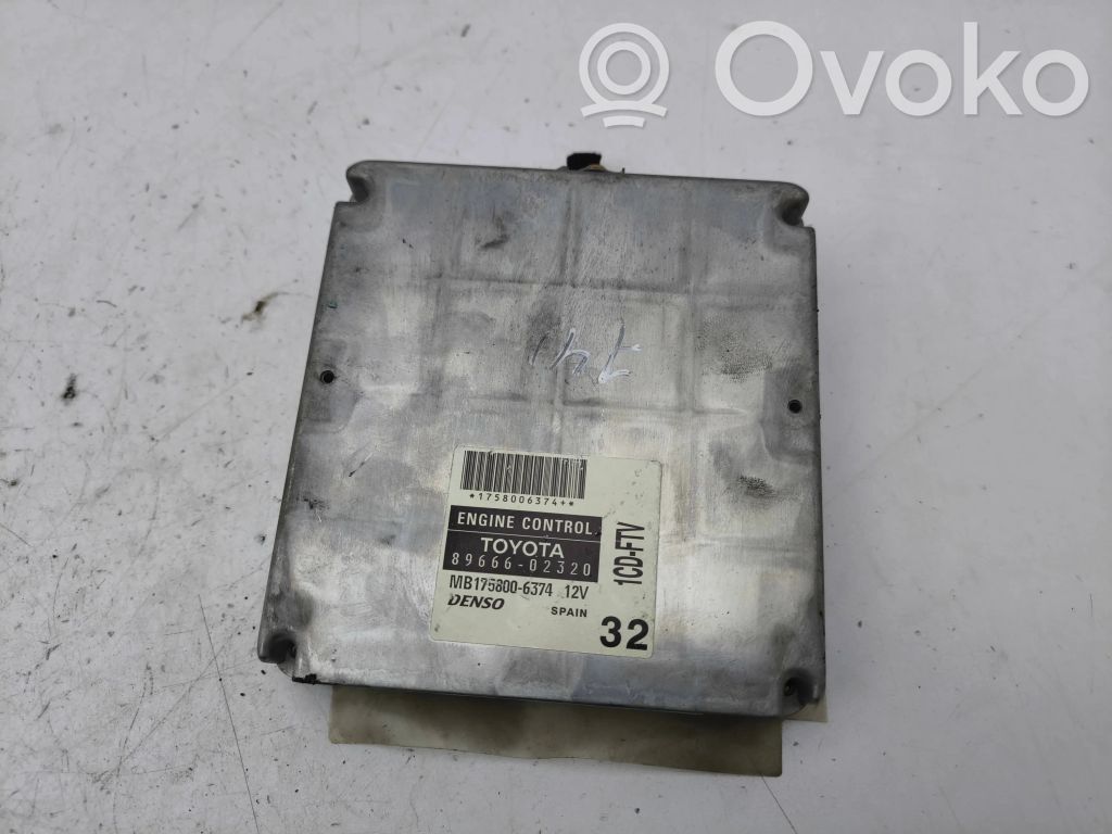 Engine control unit/module   8966602320,MB1758006374