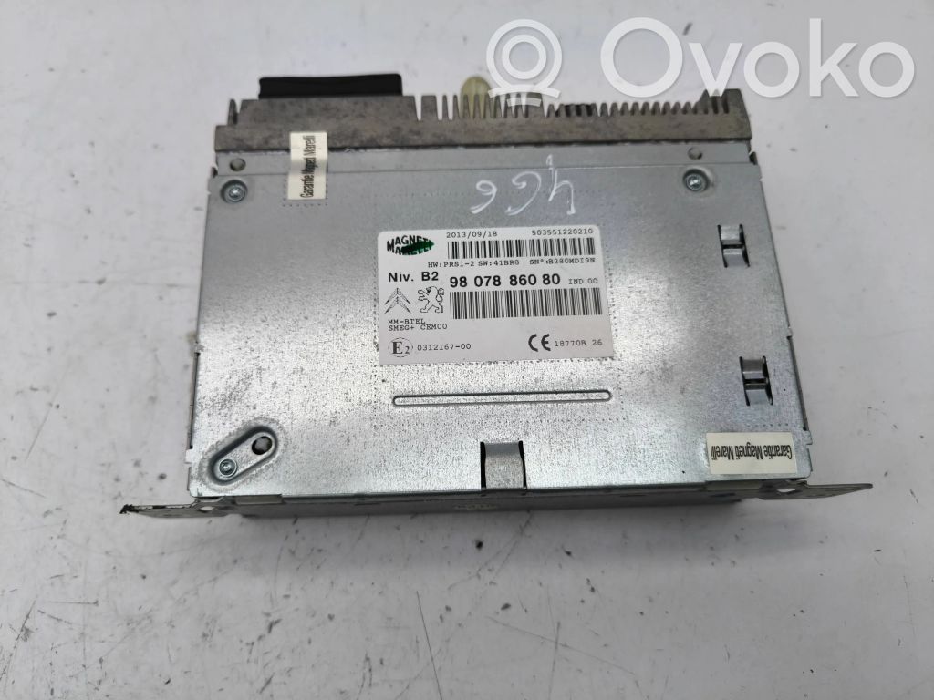 Citroen C4 II Picasso Panel / Radioodtwarzacz CD/DVD/GPS 
