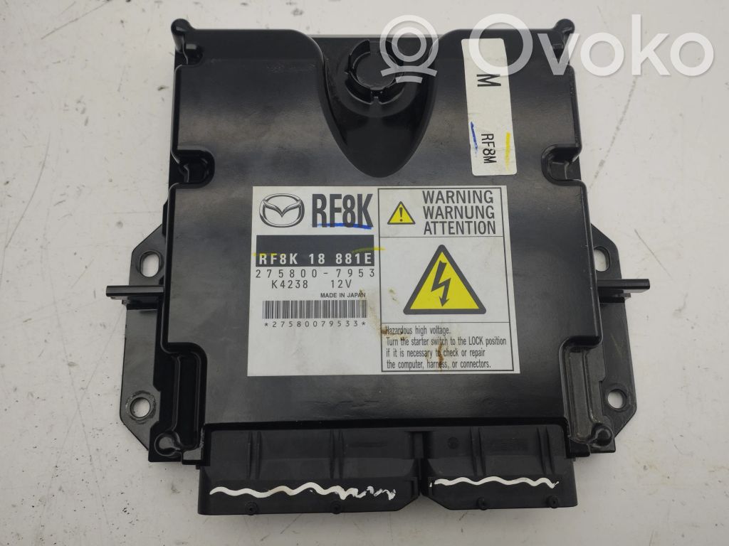 Engine control unit/module   2758007953,RF8K18881E