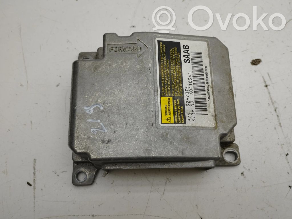 Saab 9-5 Airbag control unit/module 