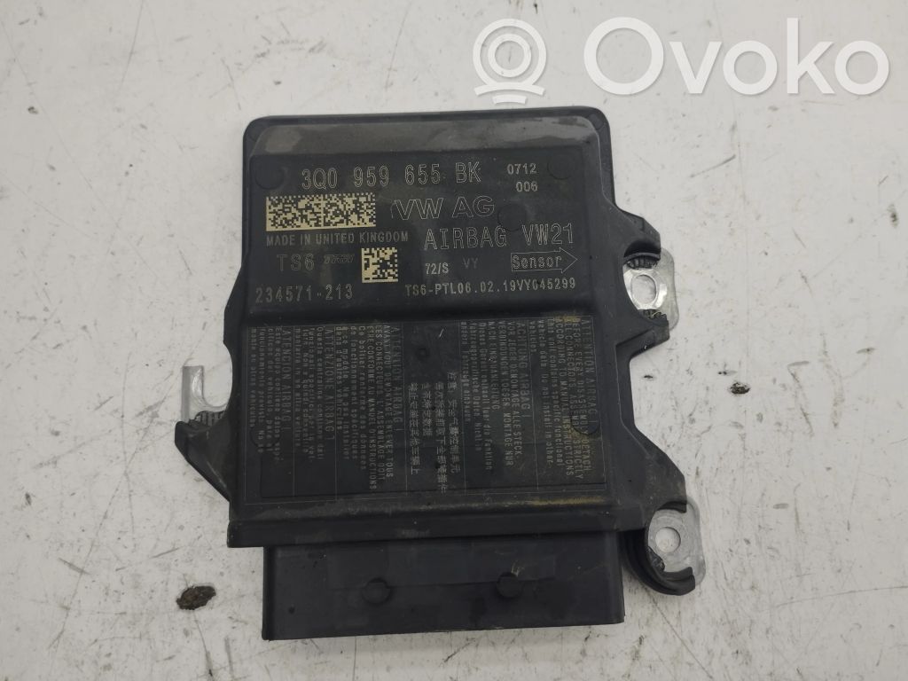 Volkswagen Arteon Unitate/modul de comandă airbaguri 