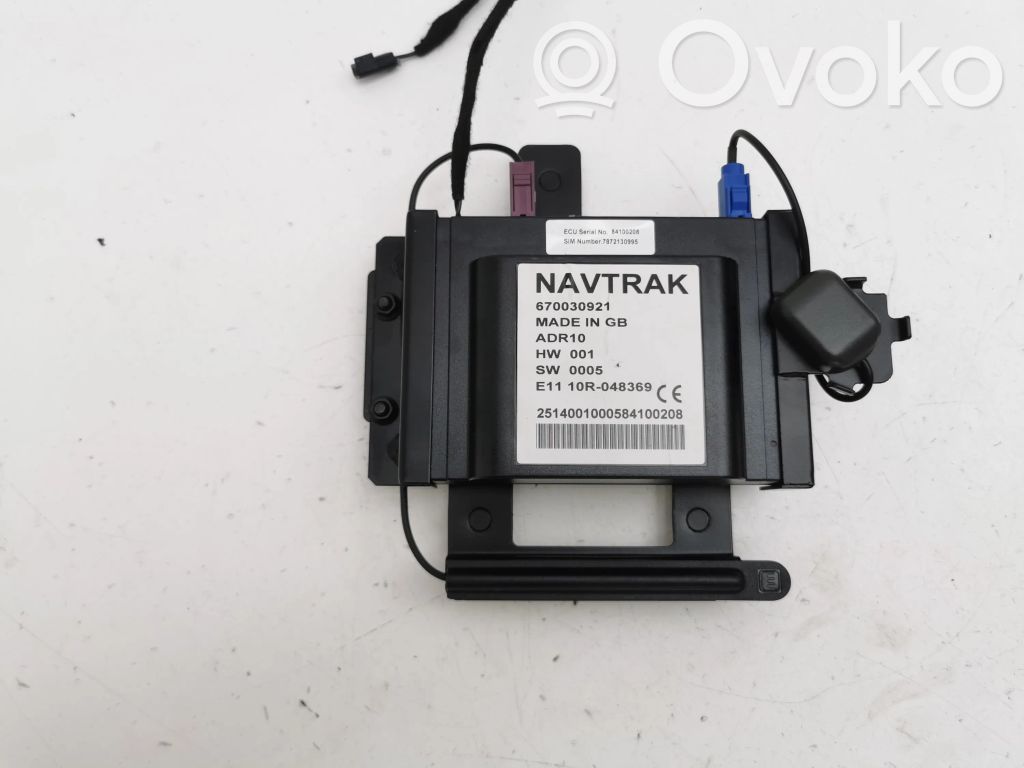 GPS navigation control unit/module   670030921