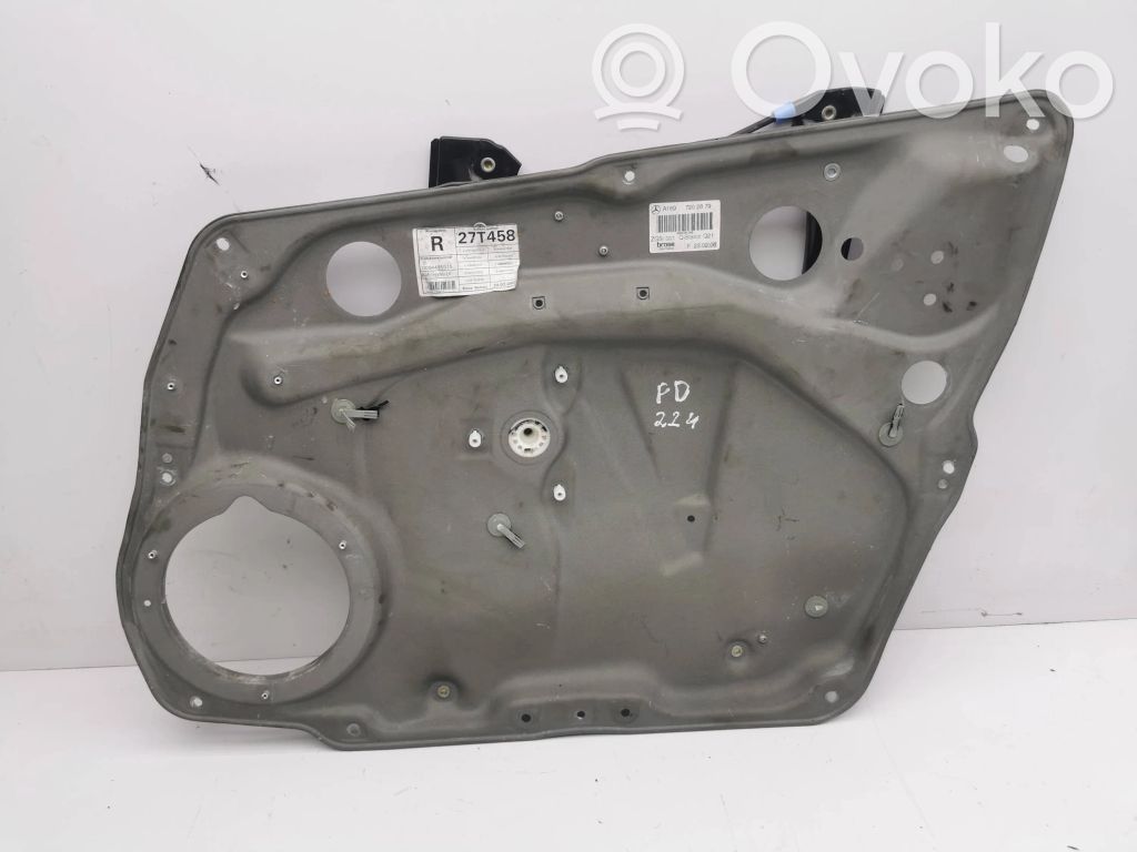 Mercedes-Benz B W245 Macara geam față fără motor 