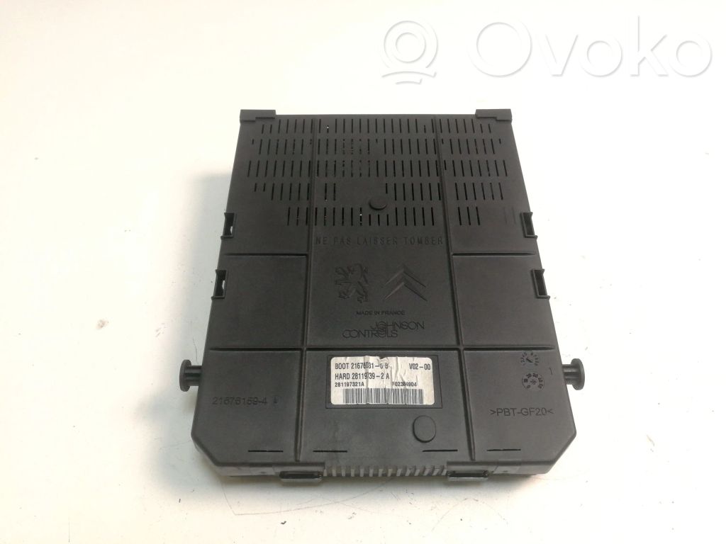 Citroen C5 Comfort/convenience module 