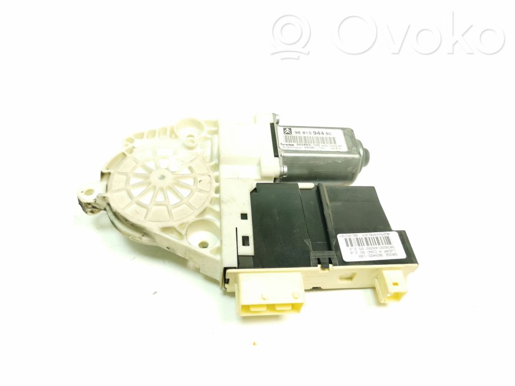 Citroen C5 Front door window regulator motor 