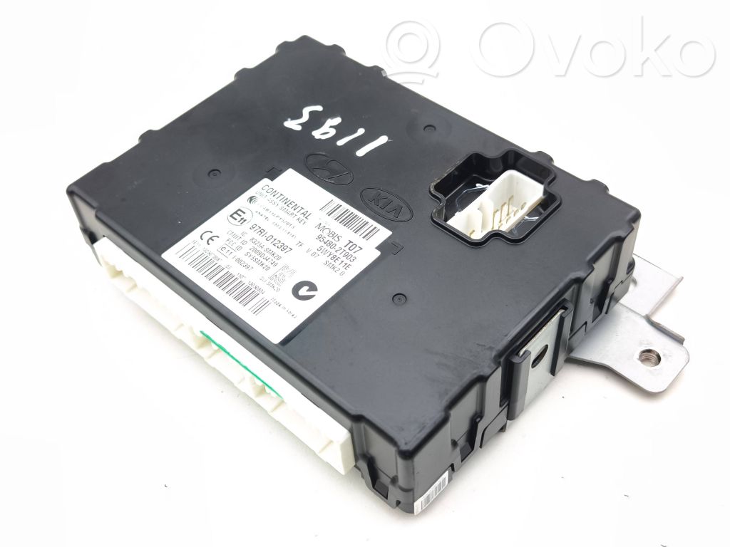 KIA Optima Keyless (KESSY) go control unit/module 