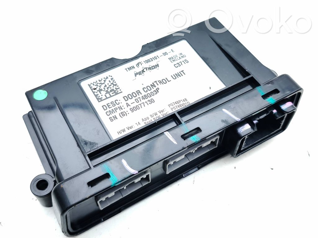 Unidad de control/módulo de la puerta   100310100E,90077130,A0748G03P