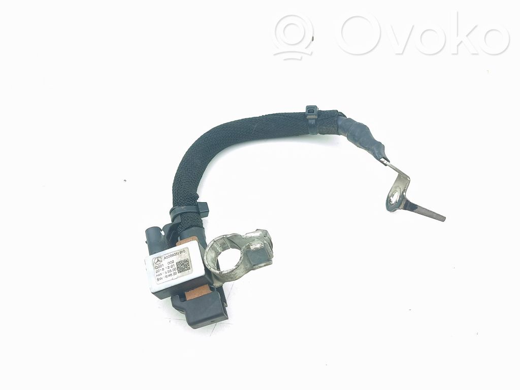 Mercedes-Benz A W177 Cavo negativo messa a terra (batteria)