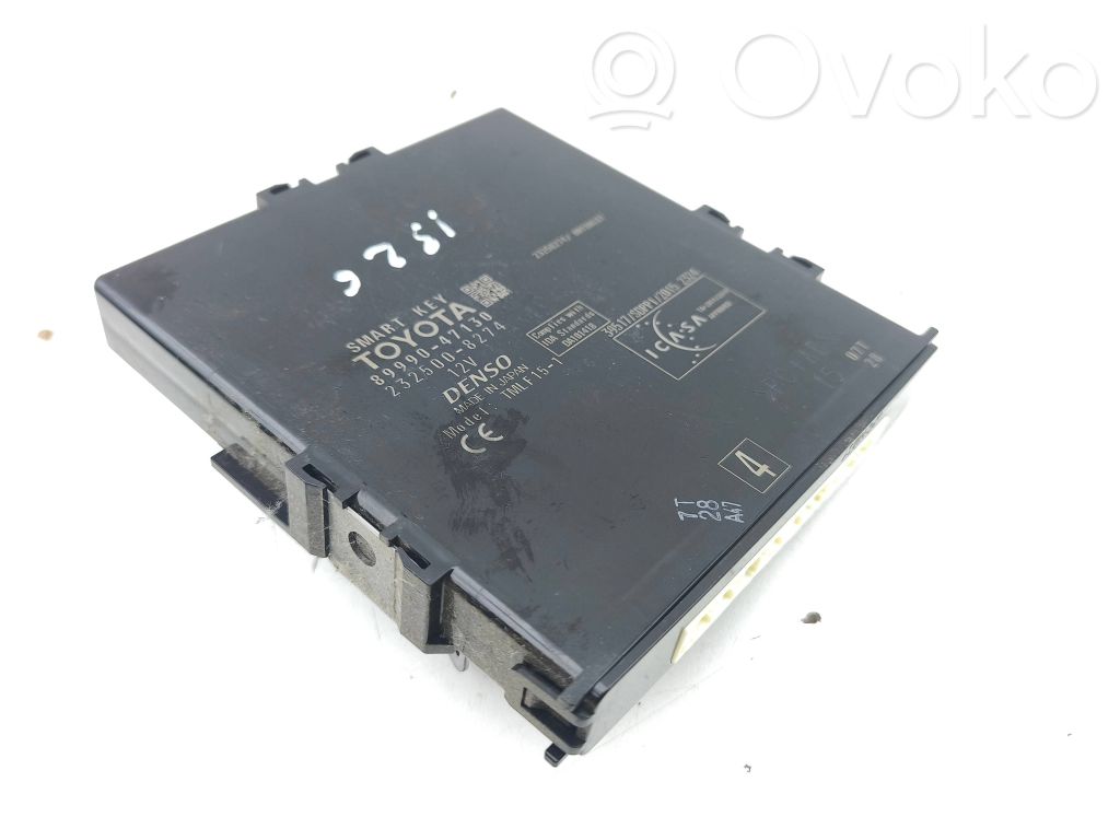 Toyota Prius (XW50) Unitate/modul de control fără cheie (KESSY) 