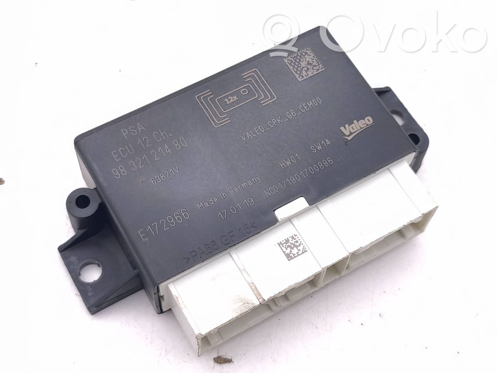 Peugeot 508 II Unitate/modul de comandă parcare PDC