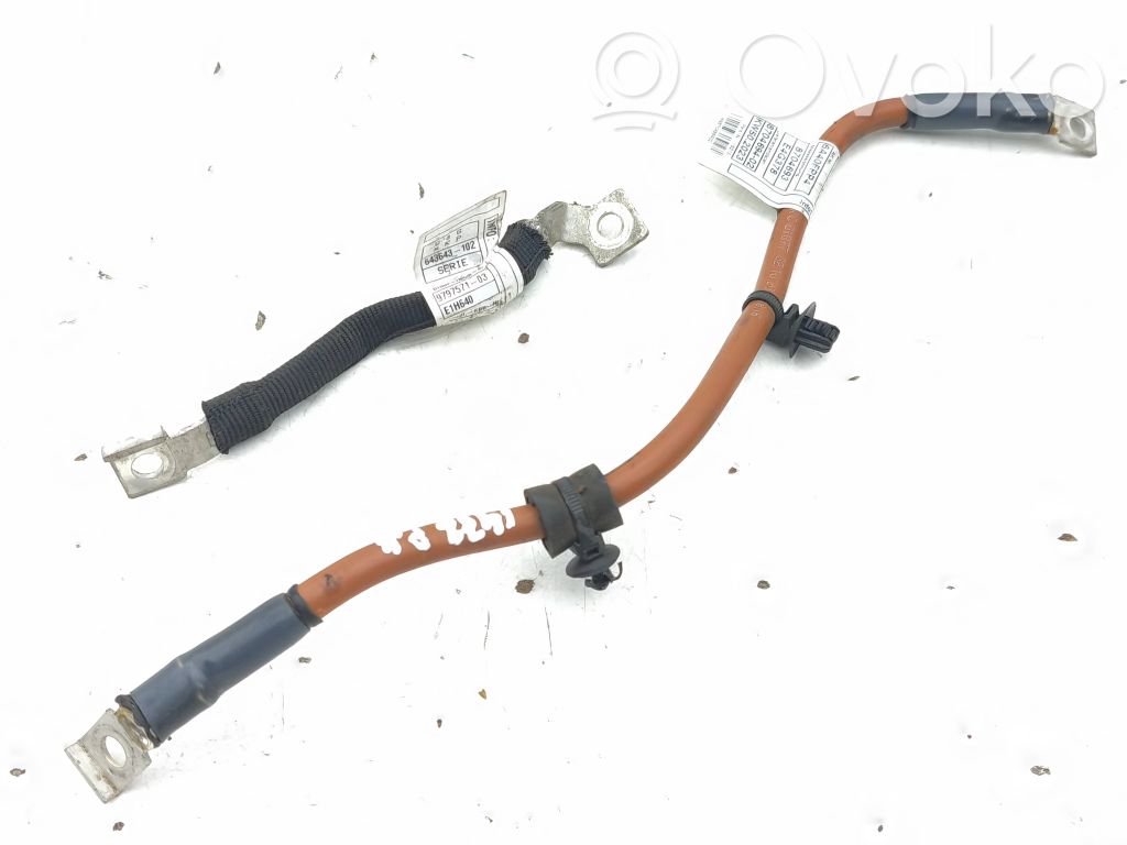 BMW 3 G20 G21 Cablu cu bornă negativă (baterie)