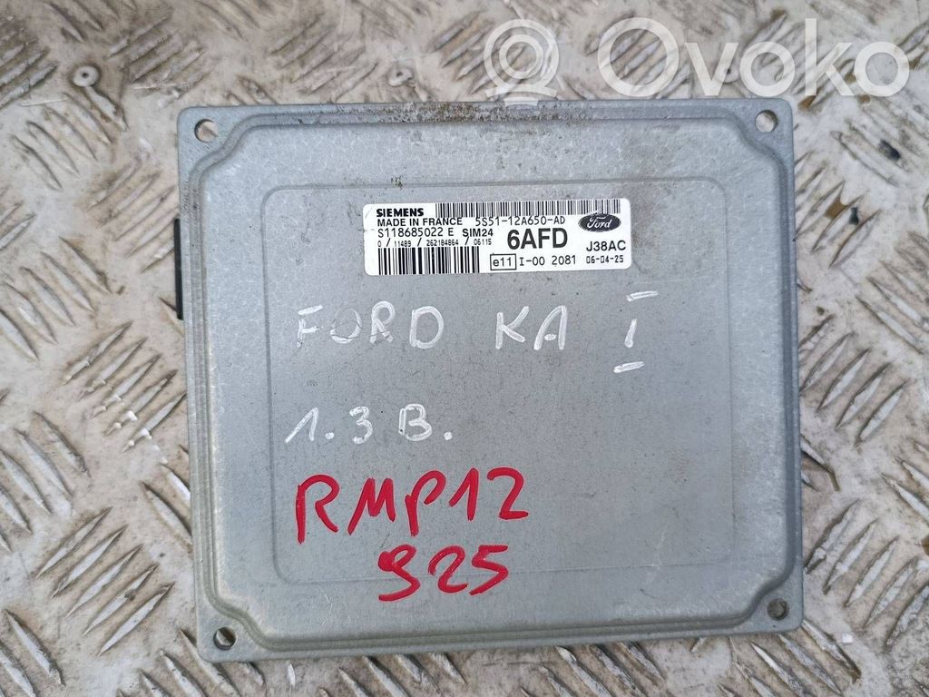 Engine control unit/module   5S5112A650AD,S118685022E