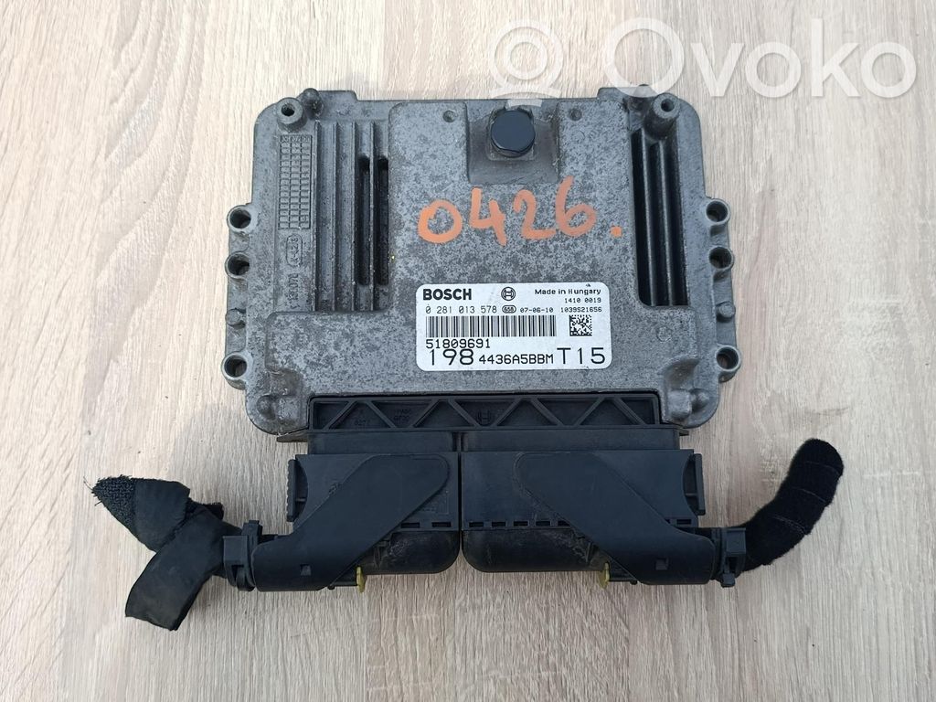 Fiat Bravo Engine control unit/module ECU 