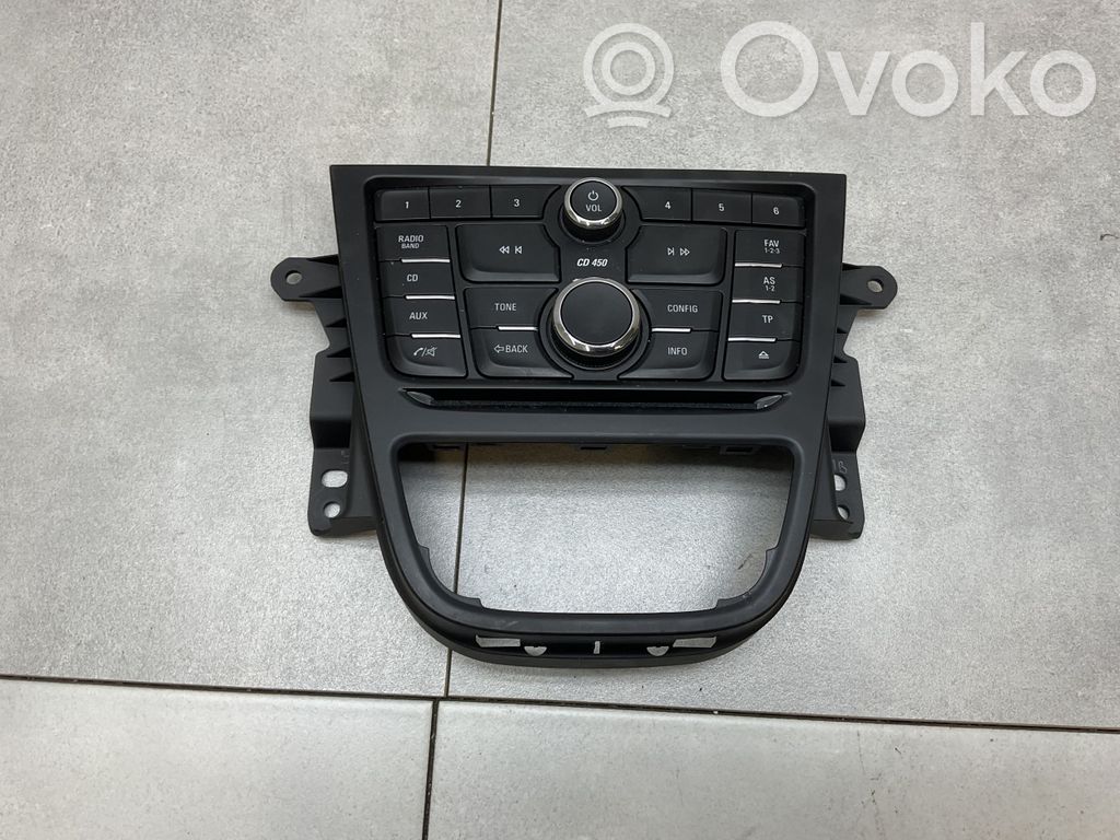 Opel Mokka Head unit multimedia control 
