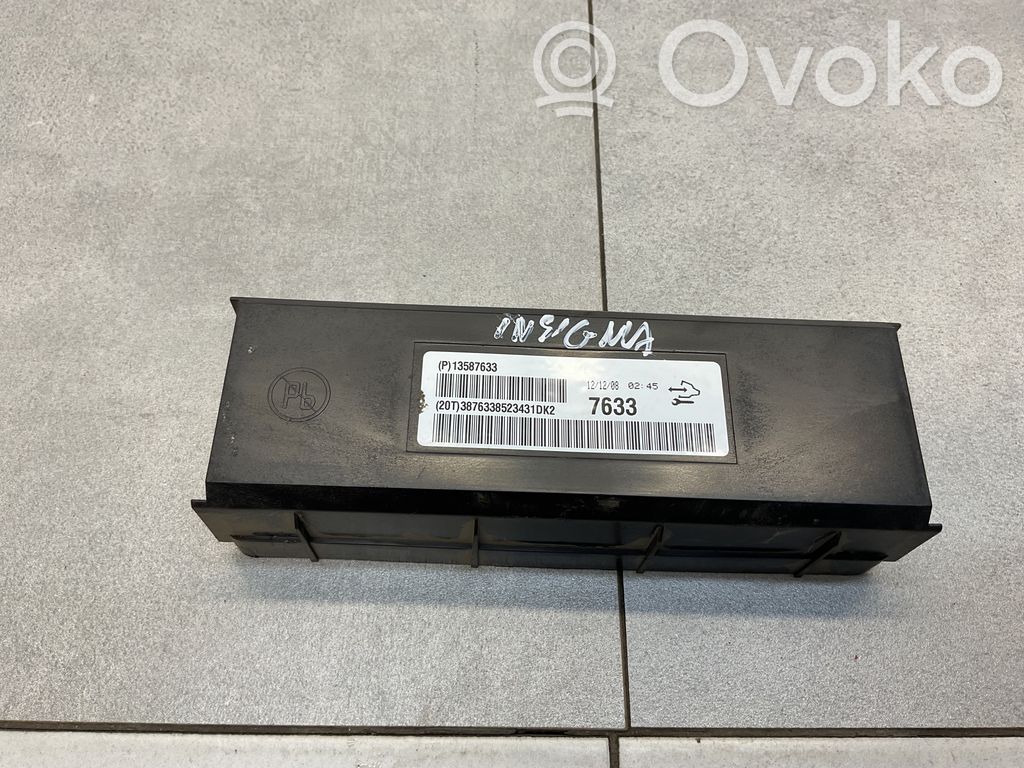 Opel Insignia A Climate control unit 