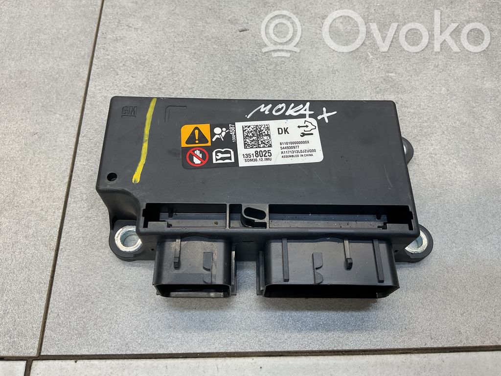 Opel Mokka X Module de contrôle airbag 