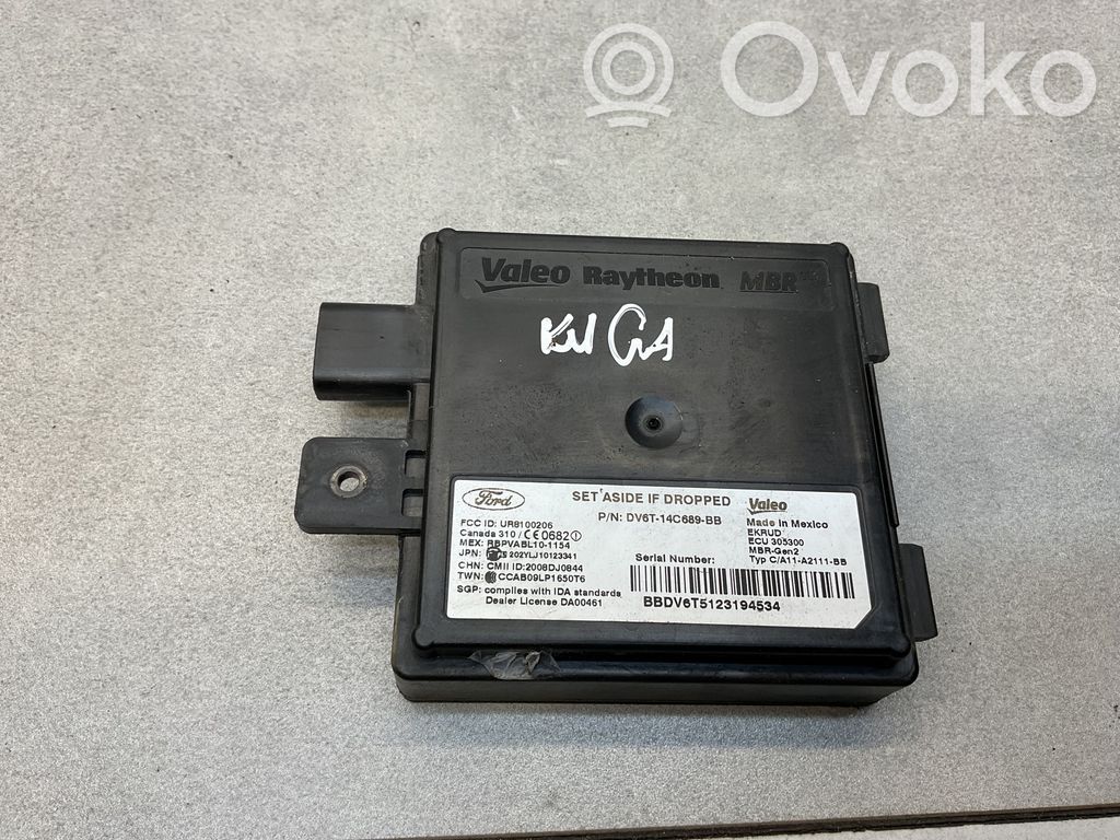 Módulo de control de punto muerto   DV6T14C689BB