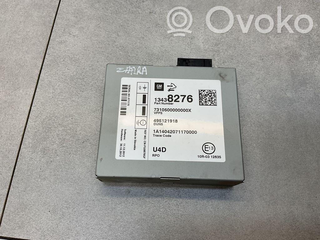 Opel Zafira C Other control units/modules 
