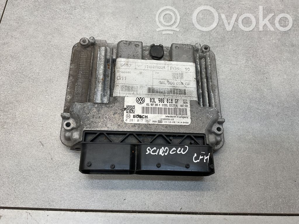 Volkswagen Golf VI Engine control unit/module 