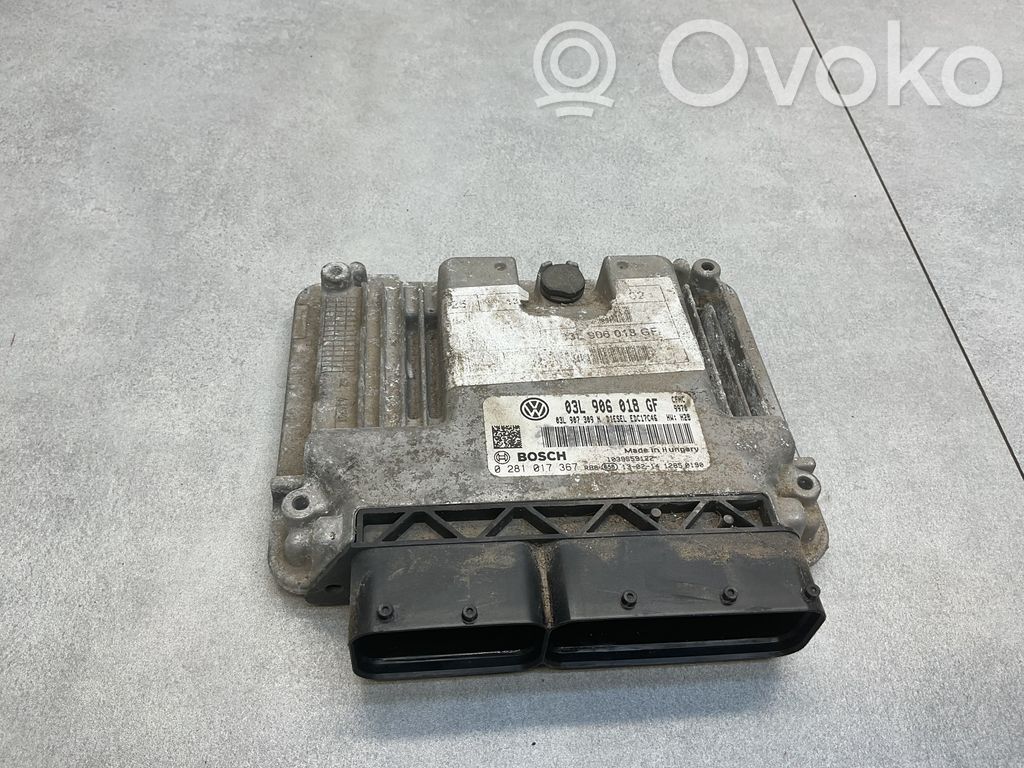 Volkswagen Scirocco Engine control unit/module 
