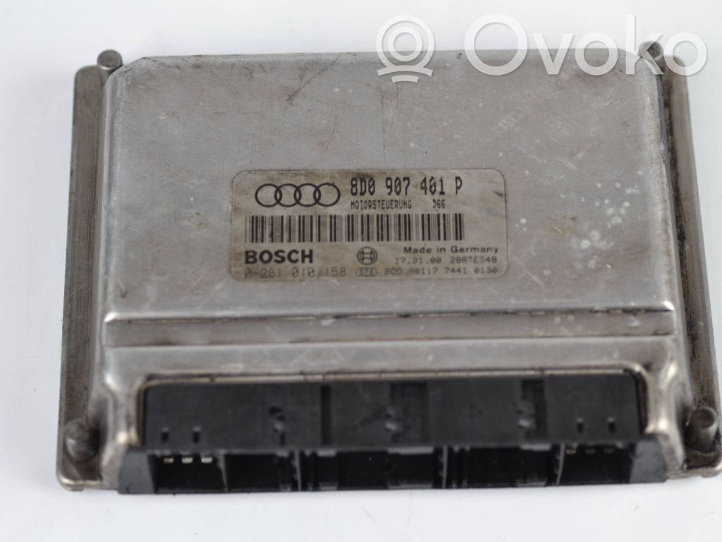 Sterownik / Moduł ECU   8D0907401P,28RTE548,0281010158