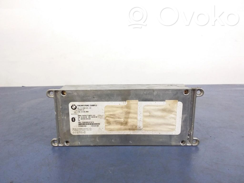 BMW 5 E60 E61 Balss vadības modulis 