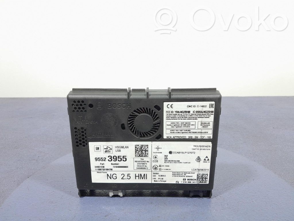 Opel Astra K Muut ohjainlaitteet/moduulit