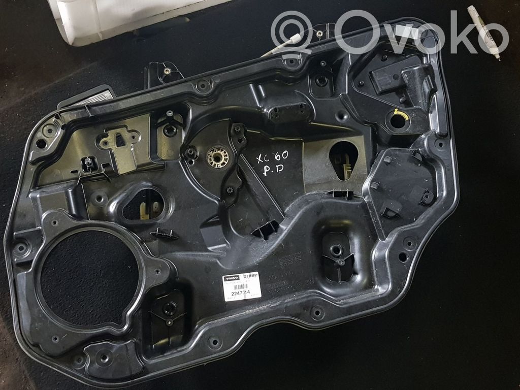 Volvo XC60 Mechanizm podnoszenia szyby przedniej bez silnika 