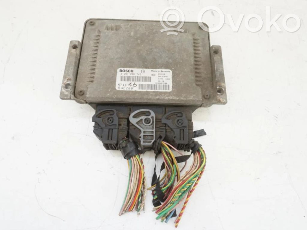 Engine control unit/module   0261206742,0261206742,0261206742,9646525880