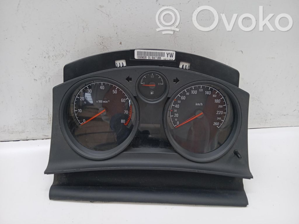 Opel Astra H Vitezometru (grup de instrumente) 