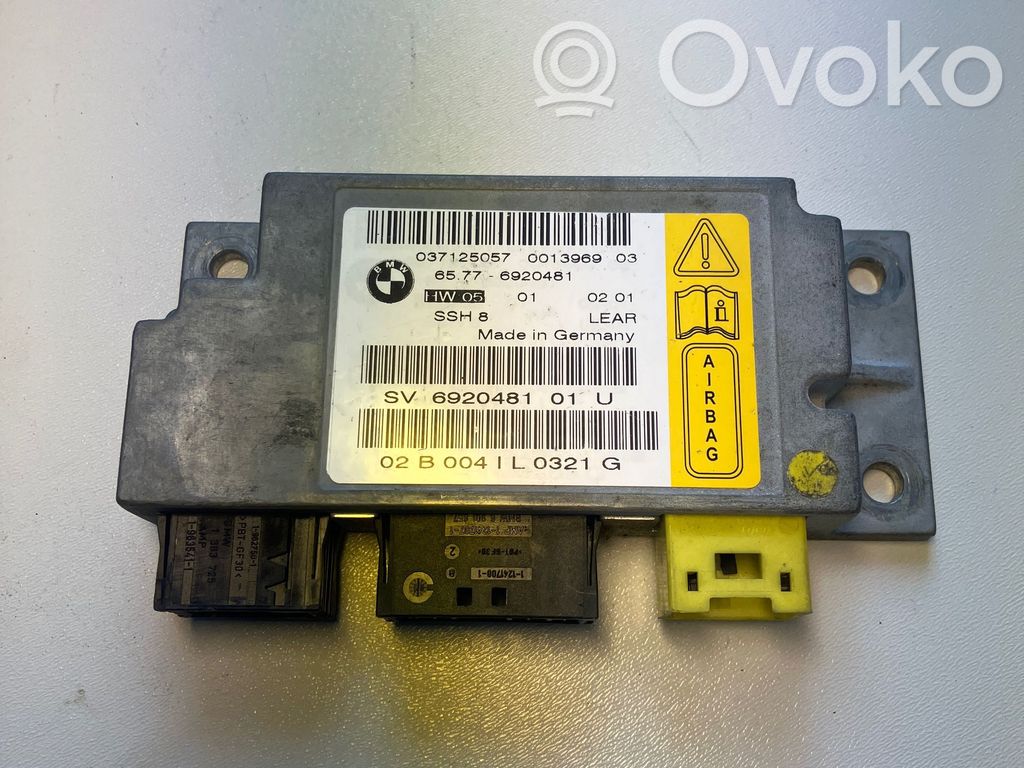 BMW 7 E65 E66 Airbag control unit/module 